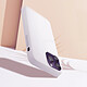 Avis Moxie Coque pour iPhone 14 Pro Hybride Semi-rigide Fine Intérieur Doux Moxie blanc