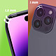 Moxie Coque pour iPhone 14 Pro Semi-rigide Fine Légère Doux Moxie gris lavande pas cher