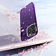 Avizar Coque pour iPhone 14 Pro Max Paillette Amovible Silicone Semi-rigide pas cher