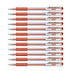 PENTEL Roller encre gel métallique Hybrid Gel Grip, Bronze x 12 Stylo roller