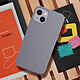 Acheter Moxie Coque pour iPhone 14 Semi-rigide Fine Légère Intérieur Doux Moxie gris lavande