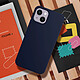 Acheter Moxie Coque pour iPhone 14 Hybride Semi-rigide Fine Intérieur Doux Moxie bleu foncé