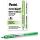PENTEL Surligneur Handy-Line S Rétractable/Rechargeable Vert clair x 12 Surligneur