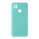 Avizar Coque Xiaomi Redmi 10A Silicone Semi-rigide Soft-touch Fine Turquoise - Coque de protection spécialement conçue pour Xiaomi Redmi 10A