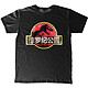 Jurassic Park - T-Shirt Chinese Distressed Logo T-Shirt Jurassic Park, modèle Chinese Distressed Logo