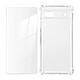Avizar Pack Protection Google Pixel 6a Coque Renforcée + Verre Trempé Transparent Pack de protection intégral 360° spécialement conçu pour Google Pixel 6a