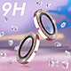Avis Avizar Film caméra iPhone 14 et 14 Plus Verre trempé 9H 0.2mm Contour pailleté rose