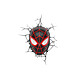 Marvel - Lampe 3D LED Spider-Man Miles Morales Face 3D Lampe 3D LED Spider-Man Miles Morales Face 3D.