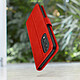 Avis Avizar Housse pour Honor 70 Clapet Portefeuille Fonction Support Vidéo Rouge
