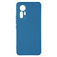 Avizar Coque pour Xiaomi 12 Lite Silicone Semi-rigide Soft-touch Fine bleu - Coque de protection spécialement conçue pour Xiaomi 12 Lite