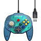 Retro-Bit Tribute 64 USB for PC, Switch, Mac, Steam, RetroPie, Raspberry Pi - Oc - Retro-Bit Tribute 64 USB for PC, Switch, Mac, Steam, RetroPie, Raspberry Pi - Ocean Blue
