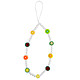 Avizar Bijou de Téléphone 25 cm Perles Fruitées Pratique Bracelet de téléphone, combinant style et praticité