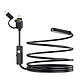 Avizar Endoscope Étanche IP67 Caméra Multi Ports USB-C Micro USB USB Longueur 1m - Cet endoscope, petite caméra espion d'un diamètre de 5.5mm permet d'accèder aux zones difficiles d'accès