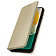 Avizar Etui Portefeuille pour Samsung Galaxy A04s Clapet Magnétique avec Support Dorée - Cet étui possède un rangement de carte discret situé sous le rabat