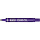 PENTEL Marqueur Permanent N50 Corps Aluminium Pointe ogive 2 mm Violet x 12 Marqueur permanent