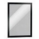DURABLE Cadre Magnétique DURAFRAME A4 Adhésif Noir Vitrine