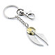 Harry Potter - Porte-clés Golden Snitch (plaqué argent) Porte-clés Harry Potter, modèle Golden Snitch (plaqué argent).