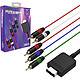 Retro-Bit Prism Câble à Composantes GameCube - Retro-Bit Prism Câble à Composantes GameCube