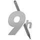 Adonit Stylet pour iPad/iPad Pro Rechargeable Série Neo en Alumnium Anodisé Gris pas cher