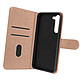 Avizar Housse Samsung Galaxy S23 Clapet Portefeuille Fonction Support Vidéo rose Chesterfield Protection complète contre rayures, chocs et usure quotidienne pour votre Galaxy S23