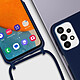 Avizar Coque pour Galaxy A23 5G / M23 5G Semi-Rigide Soft-Touch avec Cordon Tour de Cou pas cher