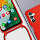 Avizar Coque Cordon pour Samsung Galaxy 04s et A13 5G Semi-rigide Lanière Tour du Cou pas cher