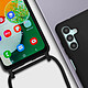 Avizar Coque Cordon pour Samsung Galaxy 04s et A13 5G Semi-rigide Lanière Tour du Cou 80cm pas cher