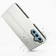 Acheter Avizar Etui pour Galaxy A54 5G Support Vidéo Portefeuille Simili Cuir Litchi Blanc