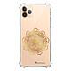 LaCoqueFrançaise Coque iPhone 11 Pro anti-choc souple angles renforcés transparente Motif Mandala Or Coque iPhone 11 Pro anti-choc souple angles renforcés transparente Mandala Or