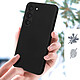 Acheter Avizar Coque pour Samsung Galaxy S23 Silicone Semi-rigide Finition Soft-touch Noir