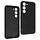 Avizar Coque pour Samsung Galaxy S23 Silicone Semi-rigide Finition Soft-touch Noir Une coque de protection spécialement conçue pour votre Xiaomi Redmi Note 12 Pro 5G