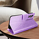 Avis Avizar Pochette Folio pour Galaxy A14 4G et 5G Motif Papillon Support Vidéo Violet