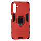Avizar Coque pour Samsung A14 4G et 5G Hybride Antichoc Bague Métallique Support rouge Coque Ring spécialement conçue pour votre Samsung Galaxy A14 5G et 4G
