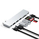 Satechi Hub Pro Slim USB-C Silver pas cher