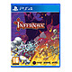 Infernax PS4 Infernax raconte les aventures d'un grand chevalier qui revient dans sa contrée natale et le trouve sous l'emprise d'une force sinistre et mystérieus