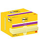 POST-IT Pack 12 Bloc-note adhésif Super Sticky Notes, 51 x 76 mm Jaune Notes repositionnable