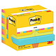POST-IT Pack de 12 Bloc-note Adhésif 38 x 51 mm Poptimistic Notes repositionnable