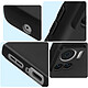 Avizar Coque pour Motorola Edge 30 Ultra Silicone Soft Touch Mate Anti-trace noir pas cher