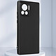 Acheter Avizar Coque pour Motorola Edge 30 Ultra Silicone Soft Touch Mate Anti-trace noir