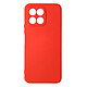 Avizar Coque pour Honor 70 Lite, Honor X6 et Honor X8 5G Semi-rigide Soft-touch Rouge - Coque spécialement conçue pour appareil