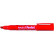 PENTEL Marqueur permanent Ecologique NN60 rouge, pointe bizeautée x 12 Marqueur à sec