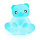 BIGBEN BTLSWBEAR - Enceinte sans fil lumineuse murale et veilleuse Ourson sur son nuage Fonction sans fil Port USB Rechargeable en USB-C