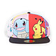 Pokémon - Casquette Snapback Multi Pop Art Casquette Snapback Pokémon Multi Pop Art.
