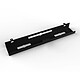 UP & DESK passe-câble horizontale (noir) Passe-câble horizontal métallique pour bureau assis debout TheDesk