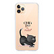 Evetane Coque iPhone 11 Pro Max 360 intégrale transparente Motif Chuis pas du matin Tendance . Coque iPhone 11 Pro Max 360 intégrale transparente Chuis pas du matin Tendance .