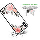 Avis Evetane Coque en verre trempé iPhone Xs Max Fleurs roses .