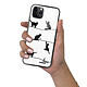 Evetane Coque en verre trempé iPhone 11 Pro Chat Lignes . pas cher