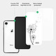 Acheter Evetane Coque en verre trempé iPhone Xr Pissenlit .