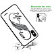 Avis Evetane Coque en verre trempé iPhone Xs Max Love Life .