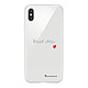 LaCoqueFrançaise Coque iPhone Xs Max silicone transparente Motif Dolce Vita ultra resistant Coque iPhone Xs Max silicone transparente Dolce Vita ultra resistant Protection housse Motif Ecriture Tendance